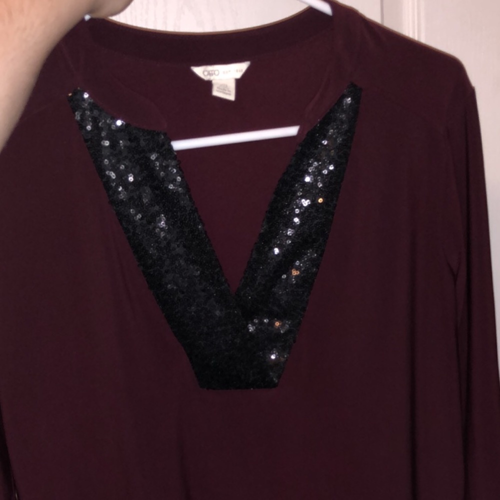 Cato’s sequin top